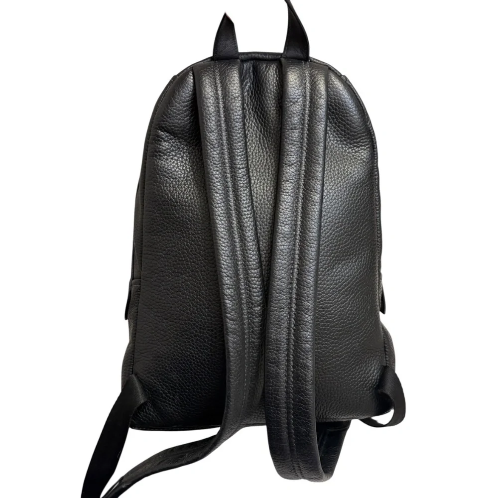 Marc jacobs “haze” black leather backpack bag